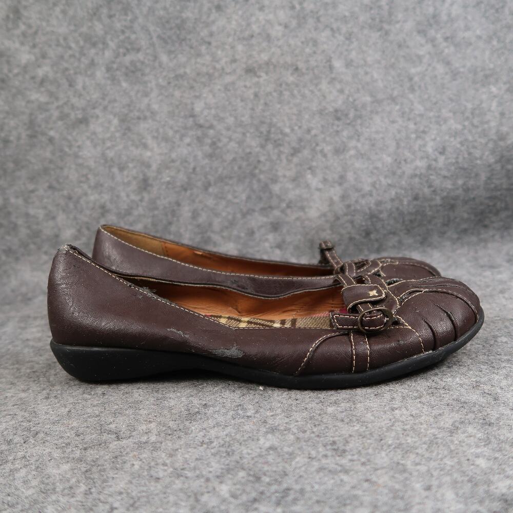 Xhilaration Shoes Kids 3 Slip On Flats Casual Ballet Girls Brown Round Toe Y2k